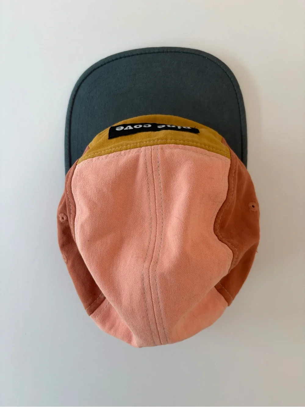 Pine Cove Kids Multi Colored 5 Panel Camper Hat Logo Patch Adjustable